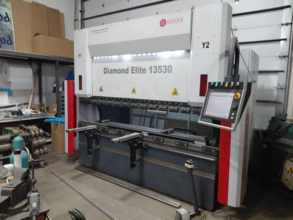 Used 2015 DENER DIAMOND ELITE 13530 Press Brakes Georgia US | The Equipment Hub #495024