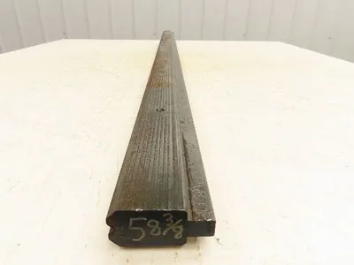 Press Brake Die 58-3/8" Long 90° V 1/4" W 1/8" D 1-3/4" H 1/2" Tang
