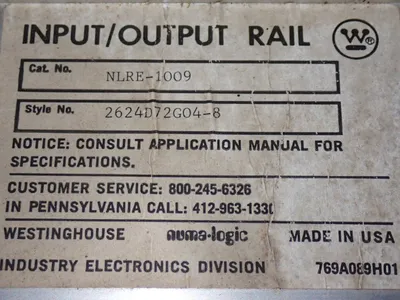Used NUMALOGIC NLRE1009 PLC Expansion Units Ohio US | HGR 24 #1129894