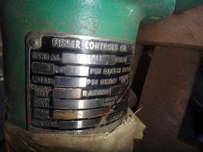 Fisher 30" 657 Actuator