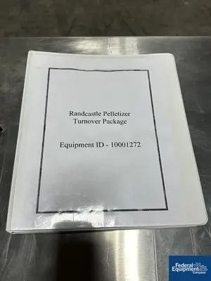 USED Randcastle 4" Randcastle Pelletizer, Model RCP-4.0