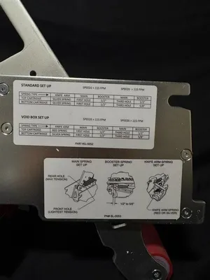 New | Build-to-Order LOVESHAW CORPORATION CAC 61HX Case Sealers Ontario CA | Crawford Packaging #1341386
