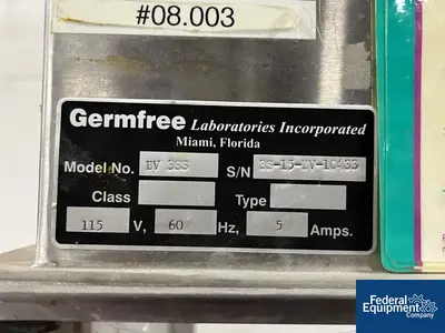 USED Germfree Laminar Flow Hood