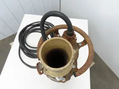Tsurumi KRS2-B3 Submersible 3" Dewatering Sump Pump 5Hp 460V 383 GPM 57 Ft-Hd