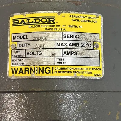 Used BALDOR X7A010Z Generators Ohio US | Surplus Asset Holdings #1365887