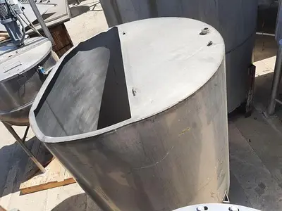 Tank, 360 Gallon, 316 Stainless Steel, FT/DB, 48" x 46" #S744704