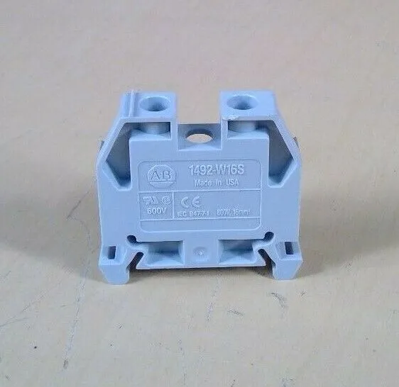 Allen-Bradley 1492-W16S Grey Terminal Block 4D