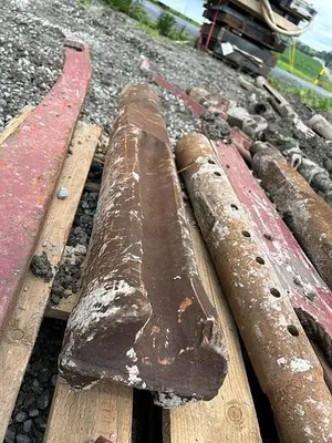 Used AFTERMARKET 7-5/8” W X 37" L CHISEL BIT FOR CABLE TOOL Tool Bits Pennsylvania US | East West Machinery & Drilling #1417330