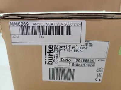 New | in-Stock BURKERT 00468696 Solenoid Valves British Columbia CA | Lenmark #1489224
