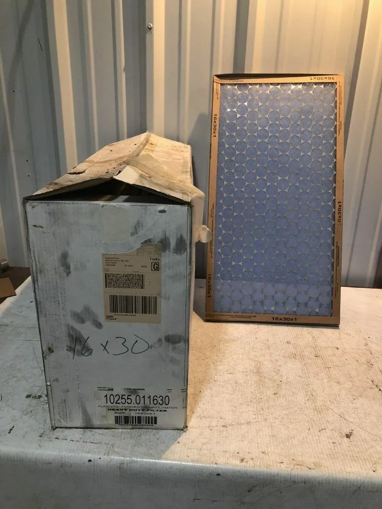 Flanders 16″ X 30″ X 1″ Air Filters -NIB of 12