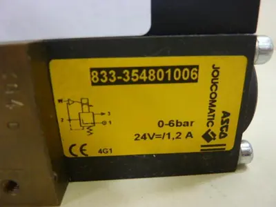 USED ASCO 833-354801006