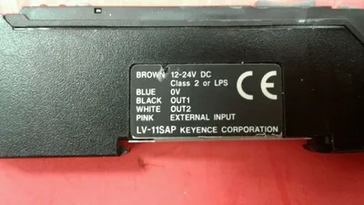 KEYENCE LV-11SAP AMPLIFIER-LASER SENSOR. 5B