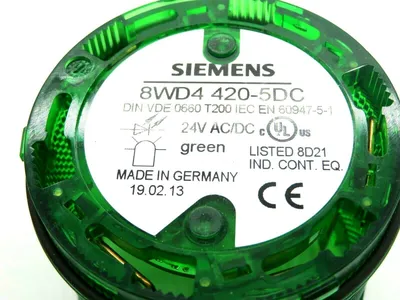 NEW SIEMENS 8WD4-420-5DC ROTATING LIGHT ELEMENT 8WD44205DC