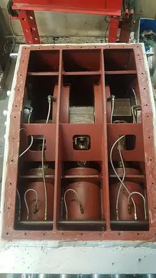 USED OPI AWS-880 TRIPLEX FRAC PUMP POWER END