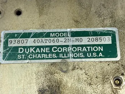 USED DUKANE 40AT060-2N-M0