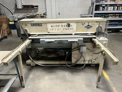 SAMCO 70 Die Cutting Press, Clicker Press | Kempler Machinery (2)