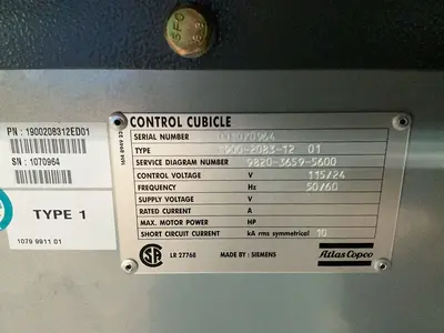Used 2008 ATLAS COPCO ZT50VSD Miscellaneous MRO Ohio US | HGR 24 #1404350