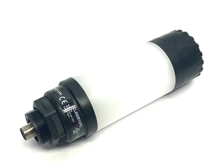 Used Banner Engineering Core Series 50mm Column Light: 3-Color Audible Indicator 10474 Light Source Equipment Michigan US | Maverick Industrial Sales #1395768