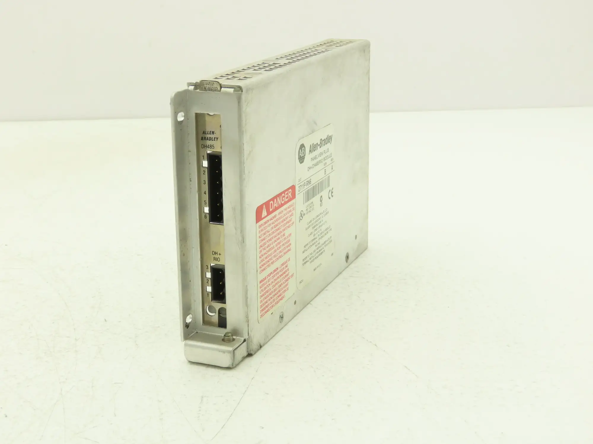 Allen Bradley 2711P-RN6 PanelView Plus DH+/DH485/RIO Module Ser B Rev A