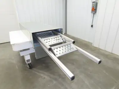 ROM Semi Trailer Side Stem Ladder & Carrier Storage Box Aluminum Step Safe Fleet