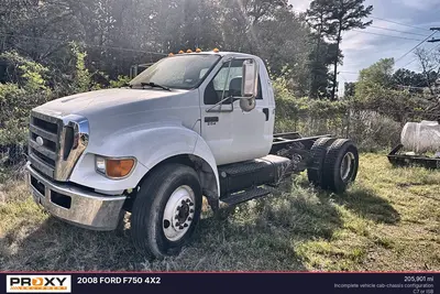 Used 2008 FORD F750 4X2 Cab Chassis trucks Texas US | Proxy Equipment #1425937