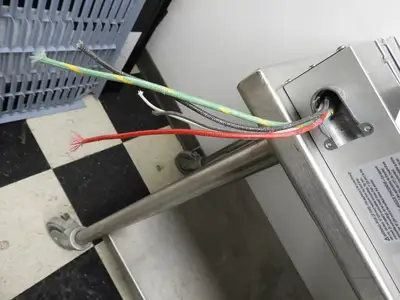 Used Hatco Used Hatco GRAL-48D6 48" Standard Watts Infrared Lighted Strip Warmer - Double Rod 240V Heat Lamps (Food) Illinois US | Falcon Restaurant Supply #1376471