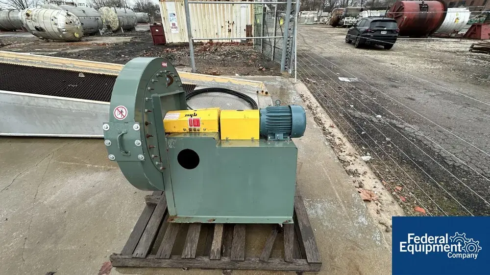 USED New York Blower 5 HP New York Pressure Blower, C/S