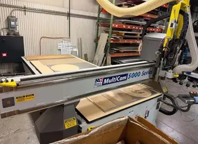 2018 MULTICAM 5000 SERIES Used 3 Axis CNC Routers | PlastiMach Corp (6)