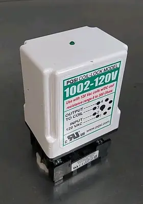 PQSI Coil-Lock Model 1002-120V Lock Model Relay 600-Volt 10 Amp 8-Pins Loc3E15