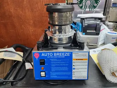 New | in-Stock Gold Medal New Gold Medal Auto-Breeze Cotton Candy Machine w/Clear Double Bubble C IP Concession Equipment Illinois US | Falcon Restaurant Supply #1376746
