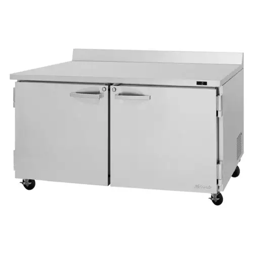 Turbo Air PWF-60-N 60 1/4"W Worktop Freezer w/ (2) Sections & (2) Doors, 115v