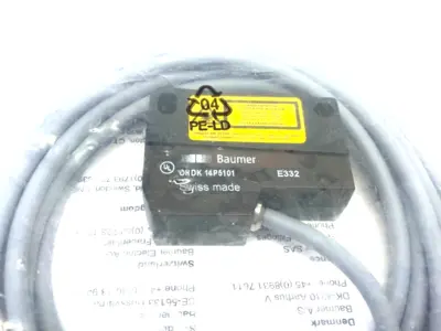 New | in-Stock Baumer Background Suppression Diffuse Sensor 20~350mm Photoelectric Sensors Michigan US | Maverick Industrial Sales #1398350