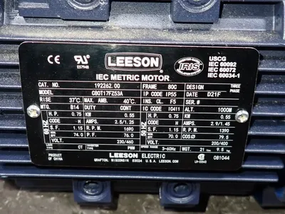 USED LEESON C80T17FZ53A