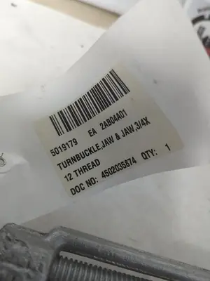 New | in-Stock JAW/JAW 3/4"X12" Misc Fasteners | Surplus Asset Holdings #1200203