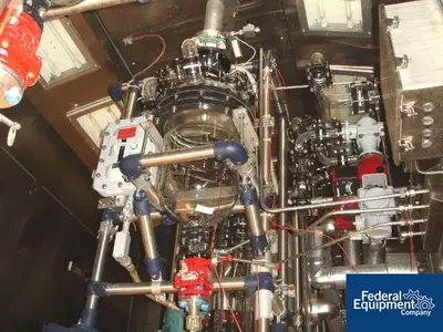 USED R&M Italia 70 Liter R & M Italia Glass Lined Reactor Set