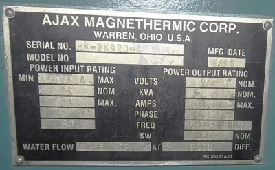 Ajax Magnathermic Magnescan II, Pacer -S10