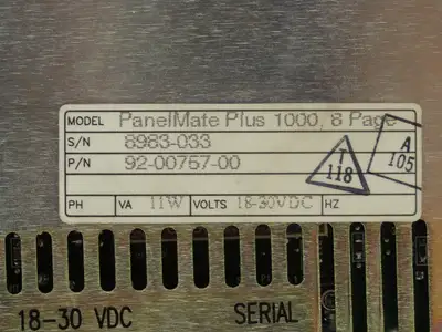Modicon AEG MM-PM10-200 PanelMate Plus HMI Operator Display Panel