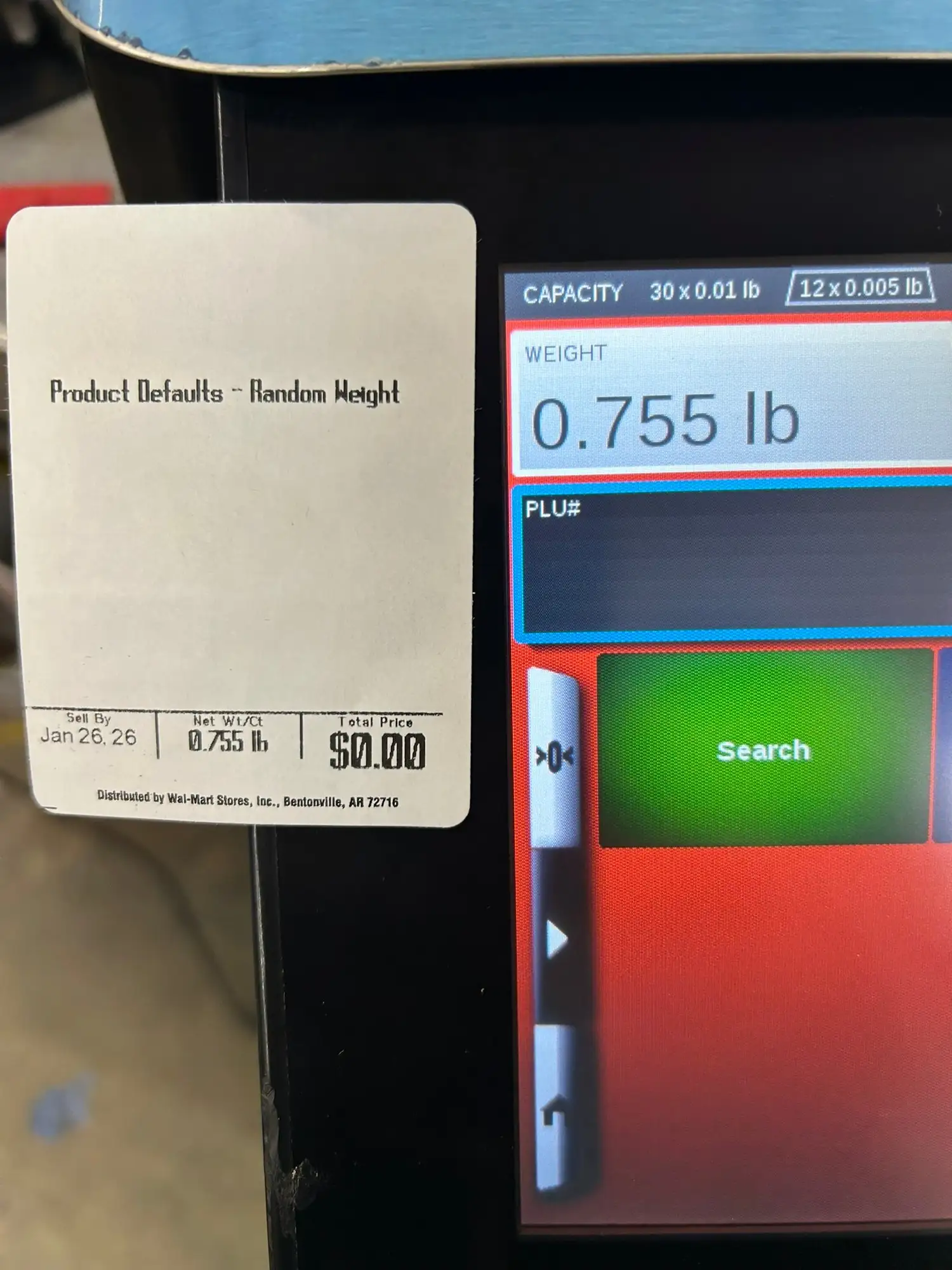 HOBART HTI-7LH4W DELI SCALE WITH PRINTER ***NEW Out of BOX***