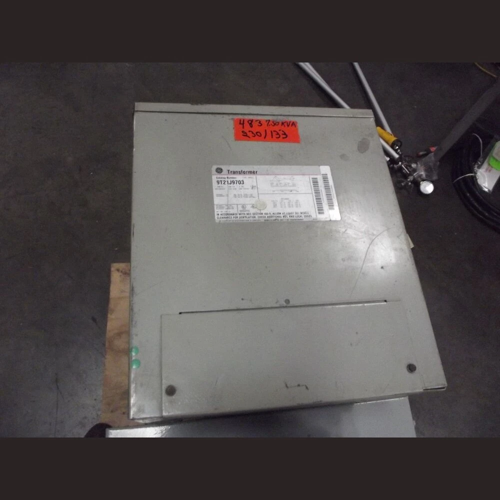 G.E. 7.5 kVA Transformer