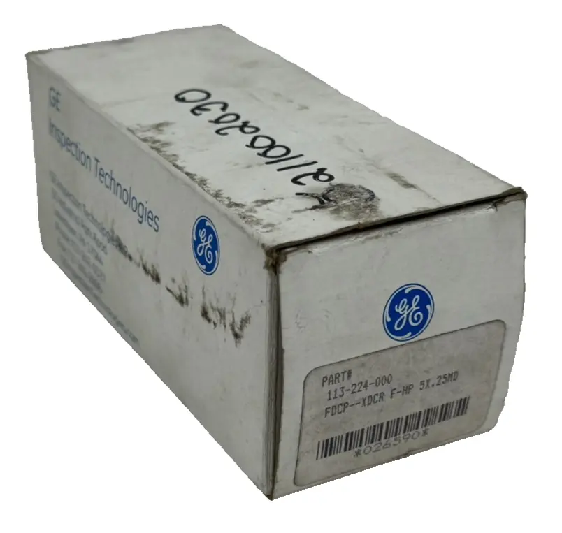 NEW GE INSPECTION 113-224-000 ULTRASONIC TRANSDUCER FDCP–XDCR F-HP 5X.25MD