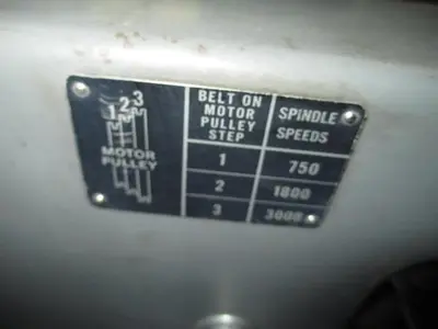 9199-440 Hardinge Model HSL-59 Bench Model Super Precision Speed Lathe