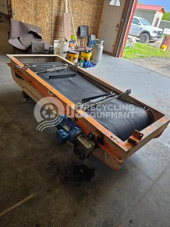 USED ERIEZ CP20 95INCH CROSSBELT MAGNET CONVEYOR