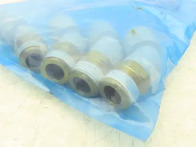 SMC KQ2K10-03S Male Push Fitting 45° Elbow 10mm Tube x 3/8"RC Brass  Lot of 24
