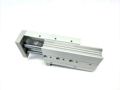 New | in-Stock Fabco-Air Double-Acting Pneumatic Linear Guided Slide Actuator Pneumatic Cylinders Michigan US | Maverick Industrial Sales #1398038