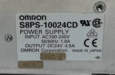 USED OMRON S8PS-10024CD