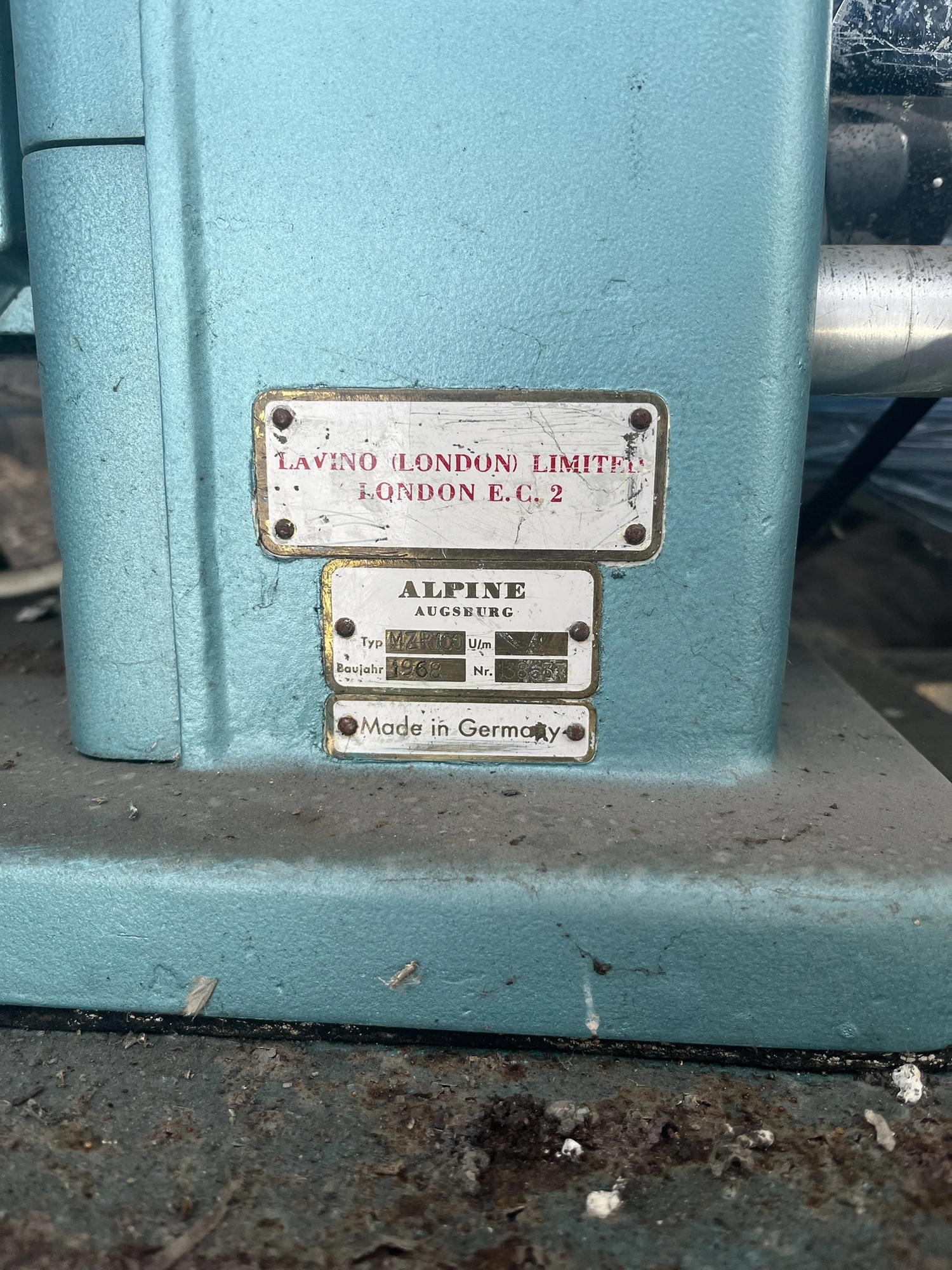 Hosokawa Alpine Multi-Plex Laboratory Classifier 100 MZR model