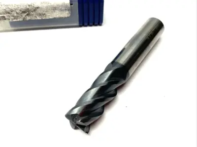USED PROMAX SQUARE END MILL: 9/16" DIA, 1-1/4" LOC, 9/16" SHANK, 4-FLUTE