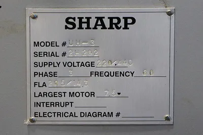 2012 SHARP UH-3 MILLERS, UNIVERSAL | Prime Machinery (19)