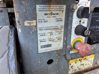 Used 2015 Skyjack SJ3219 Miscellaneous Equipment North Carolina US | Stack Equipment #1550342