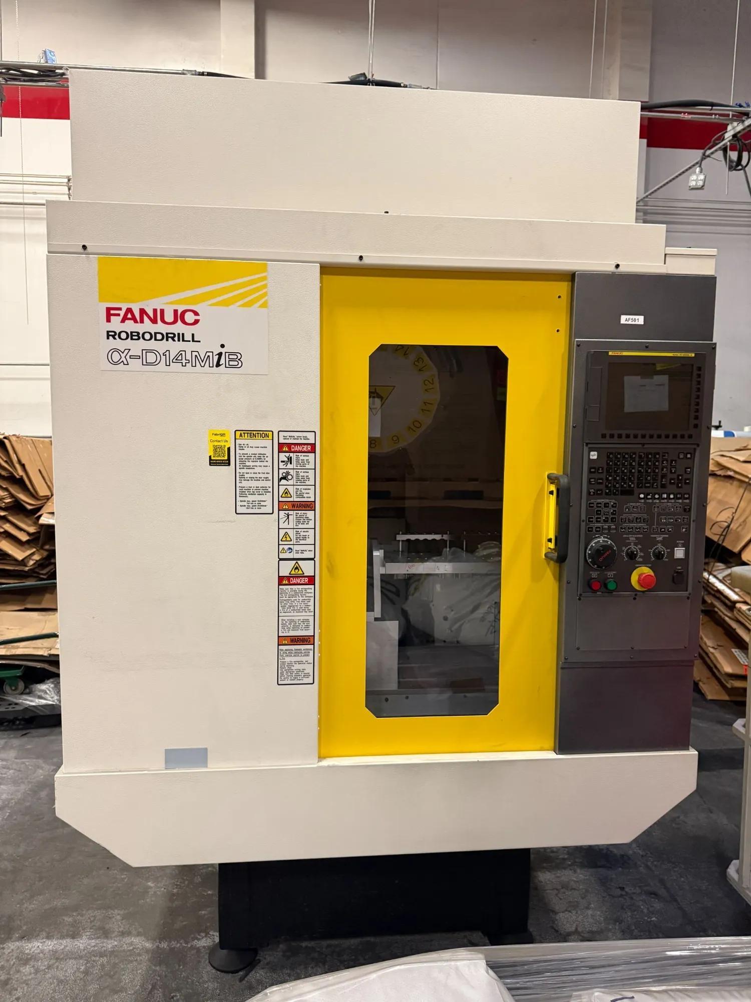 USED 2021 FANUC ROBODRILL A-D14MIB